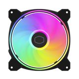 Cooler P/ Gabinete Cooler Master Masterfan Argb Mf120 Halo2 Preto - Mfl-b2dn-21np2-r2