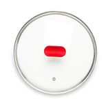 Tampa De Vidro Ichef Polishop - Shark Series - 24cm - Vermelha | Vermelho