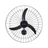 Ventilador De Parede 60cm New 147w 3 Pás Preto 220v