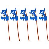Kit Conjunto Válvula Reparo Bebedouro Pendular 5 Unidades