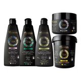 Kit Arvensis Shampoo Condicionador Ativador Mascara Geleia