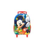 Mochila De Rodinha Escolar G 3d Mickey Mouse Original Disne