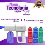 Kit Pulverizador + 3 Nanotecnologia Capilar - Branco