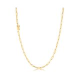 Cordão Banhado A Ouro 18k Cadeado 3mm Super Luxo
