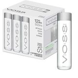 Água Mineral Voss Sem Gás Pet 500ml (12 Garrfas)