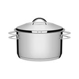 Caçarola Funda Tramontina Aço Inox Fundo Triplo Solar 20cm