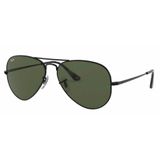 Óculos Solar Ray-ban Rb3689 9148/31 58 Preto Brilho G15