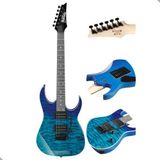 Guitarra Eletrica Ibanez Quilted Maple Grg120qasp-bgd Destro