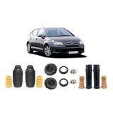 Kit Coxim Batente Dianteiro Traseiro C4 Hatch 2008 2009 2010