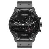 Relogio Orient Masculino Mpsct001 P1px Preto Couro Crono