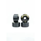 Roda Cisco Skate Cônica Street 52mm 97a Preto 52mm