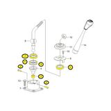 Reparo Torre Alavanca Cambio Chevrolet S10 2.8 2001/2011