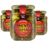 Pimenta Jalapeo Em Conserva Jamal 200g - 3 Potes