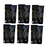 Kit Com 6 Pomada Massageadora Fisiofort Premium 150g Cada