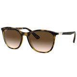 Óculos Sol Ray Ban Rb4317l 710/13 56 Marrom Havana