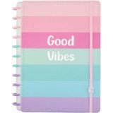 Caderno Inteligente Grande Good Vibes By Indy 80fl