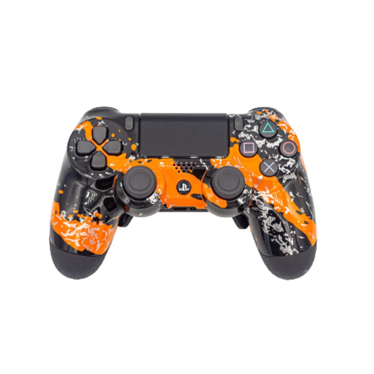 Controle Stelf Ps4 Abstract Orange Casual