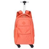Mochila Carrinho 4 Rodas Sestini Grande Apricot Damasco
