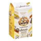 Farinha De Semola Grano Duro Rimacinata Italiana Caputo 1kg