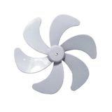 Hélice Original Ventilador Britânia B30 30cm 6 Pás Cinza