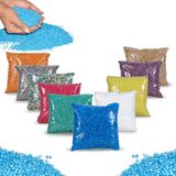 25 Litros Isopor (pérola) Bolinha Slime Artesanato Coloridos