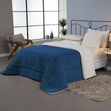 Coberdrom Casal Queen Size Dupla Face Sherpa Pele De Carneiro Manta Soft Cobertor Edredom