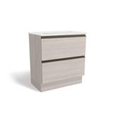 Gabinete De Cozinha Modulado Balcão Maxxi G755 P-cooktop 2 Gavetas C-tampo 80cm Branco-branco - Kappesberg