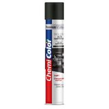 Tinta Spray Chemicolor 250ml Alta Temperatura Preto Fosco