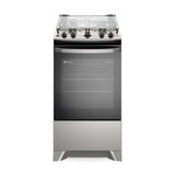 Fogão Electrolux 4 Bocas Efficient Mesa Inox Perfectcook Vaporbake Prata Bivolt Fe4is