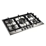 Cooktop Brastemp 5 Bocas Superautomático Gourmand Bdk75 Inox 220v