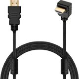 Cabo 90 Graus Hdmi X Hdmi 3 Metros Para Projetor Multimidia