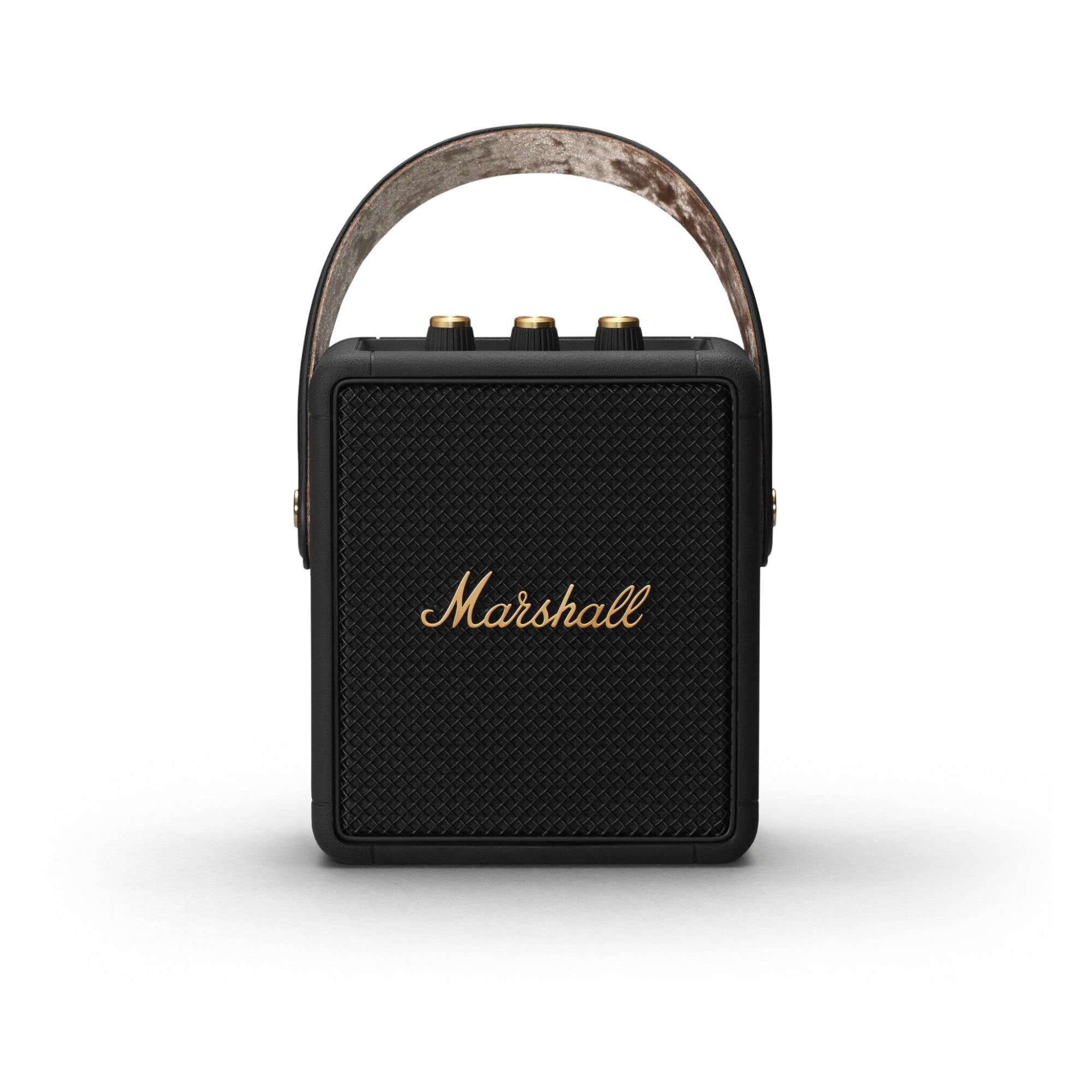 Alto-falante Bluetooth Portátil Marshall Stockwell Ii Preto/latão