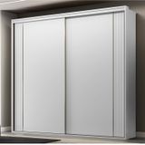 Guarda-roupa Casal 2 Portas 6 Gavetas Imperium Branco