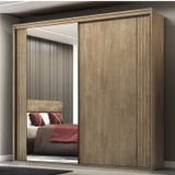Guarda-roupa Casal 2 Portas 6 Gavetas Imperium Carvalho