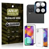 Capinha Samsung M62 + Película De Câmera + Película 3d