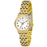 Relógio Lince Feminino Lrg4433l B2kx Clássico Dourado