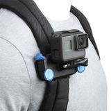 Suporte Clipe De Mochila/colete Para Câmeras Gopro E Similares