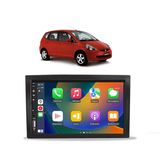 Kit Multimídia Fit 2004 / 2008 Carplay Androidauto 7 Pol Usb Bt Fm