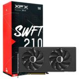 Placa De Vídeo Xfx Speedster Swft 210 Radeon Rx7600 Xt 16gb Gddr6 Pci-express