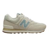 Tenis New Balance 574v2 Branco Off/azul Claro 038