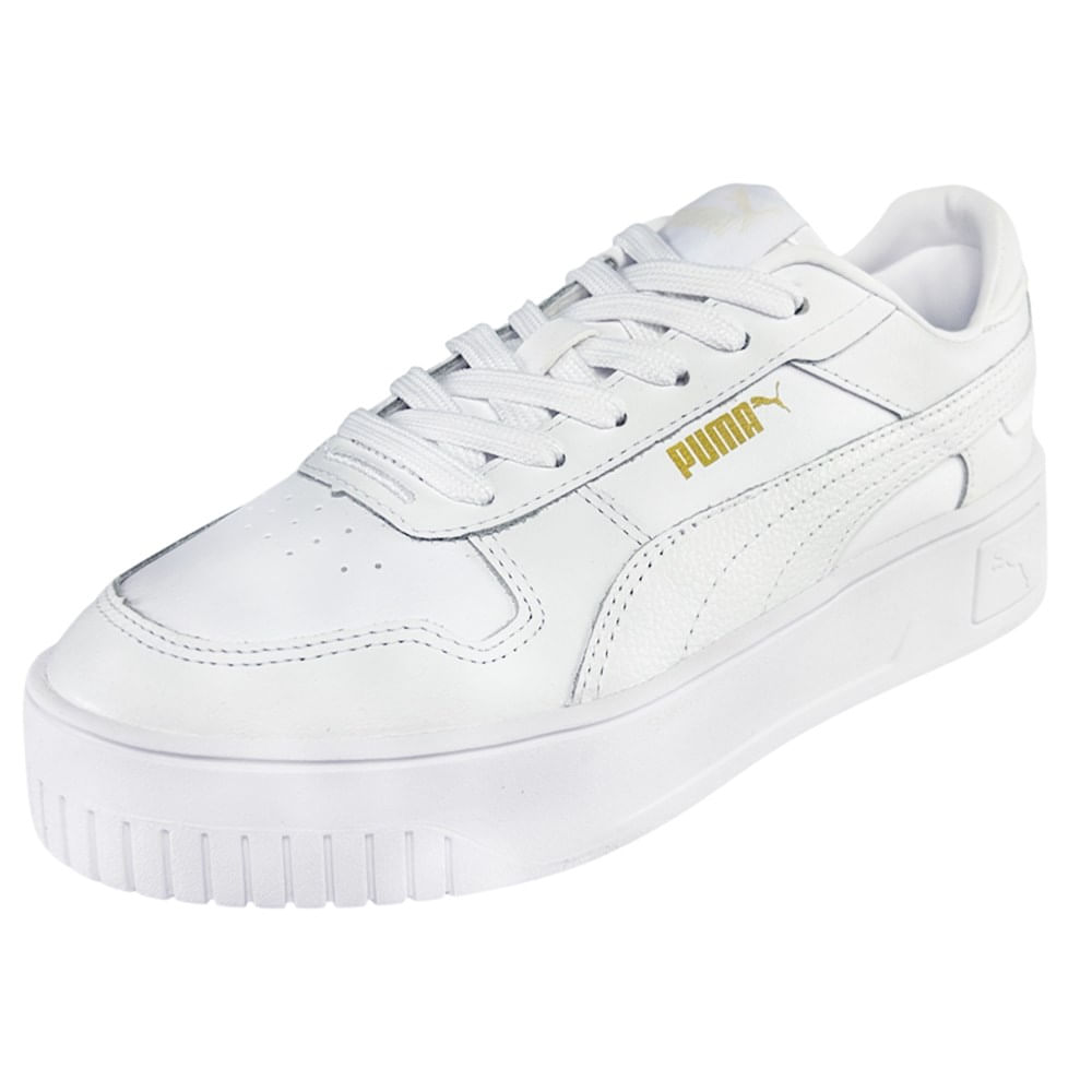 Tênis Puma Carina Street Bdp White Gold