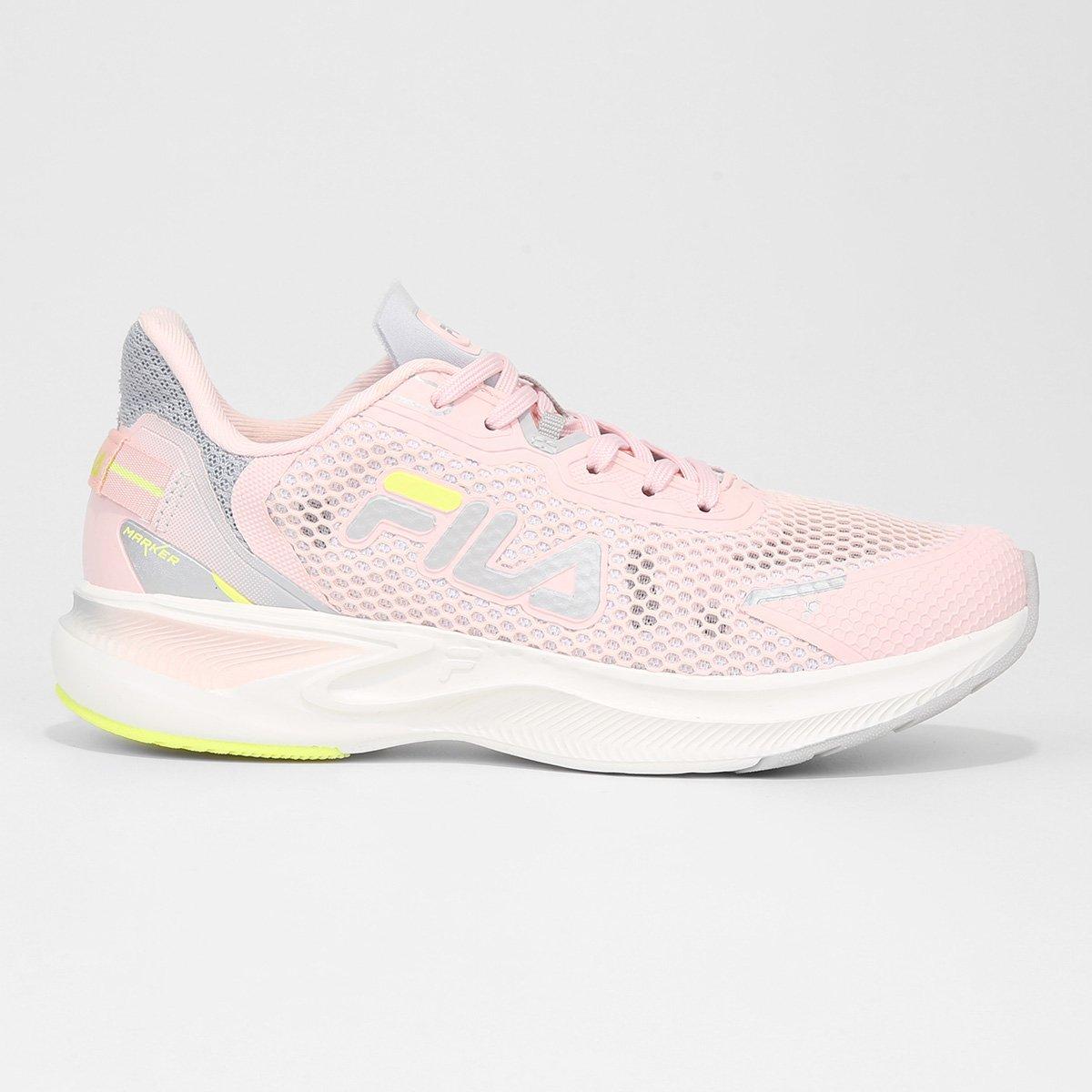 Tenis Fila Racer Marker Feminino - Rosa/prata - 38