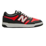 Tenis New Balance 480 Low Preto/vermelho 044