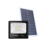 Refletor Led Solar Taschibra Tr Sun 100w Preto 6500k Luz Branca