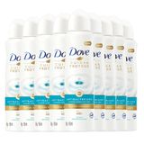 Kit 9 Desodorantes Aerosol Dove Cuida E Protege 150ml