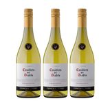 Kit Vinho Casillero Del Diablo Chardonnay Branco 750ml 3uni