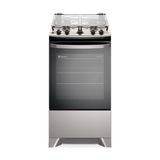 Fogão a Gás de Piso 4 Bocas Electrolux em Inox com VaporBake - FE4IS