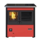 Fogao A Pellets Venax N 1 Le Corbusier Vermelho 127v