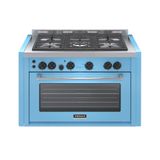 Fogao A Gas De Embutir Temis 5 Q Azul Gas Glp 220 V