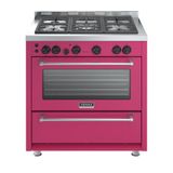 Fogao A Gas 5 Bocas Venax Temis Pink 127v